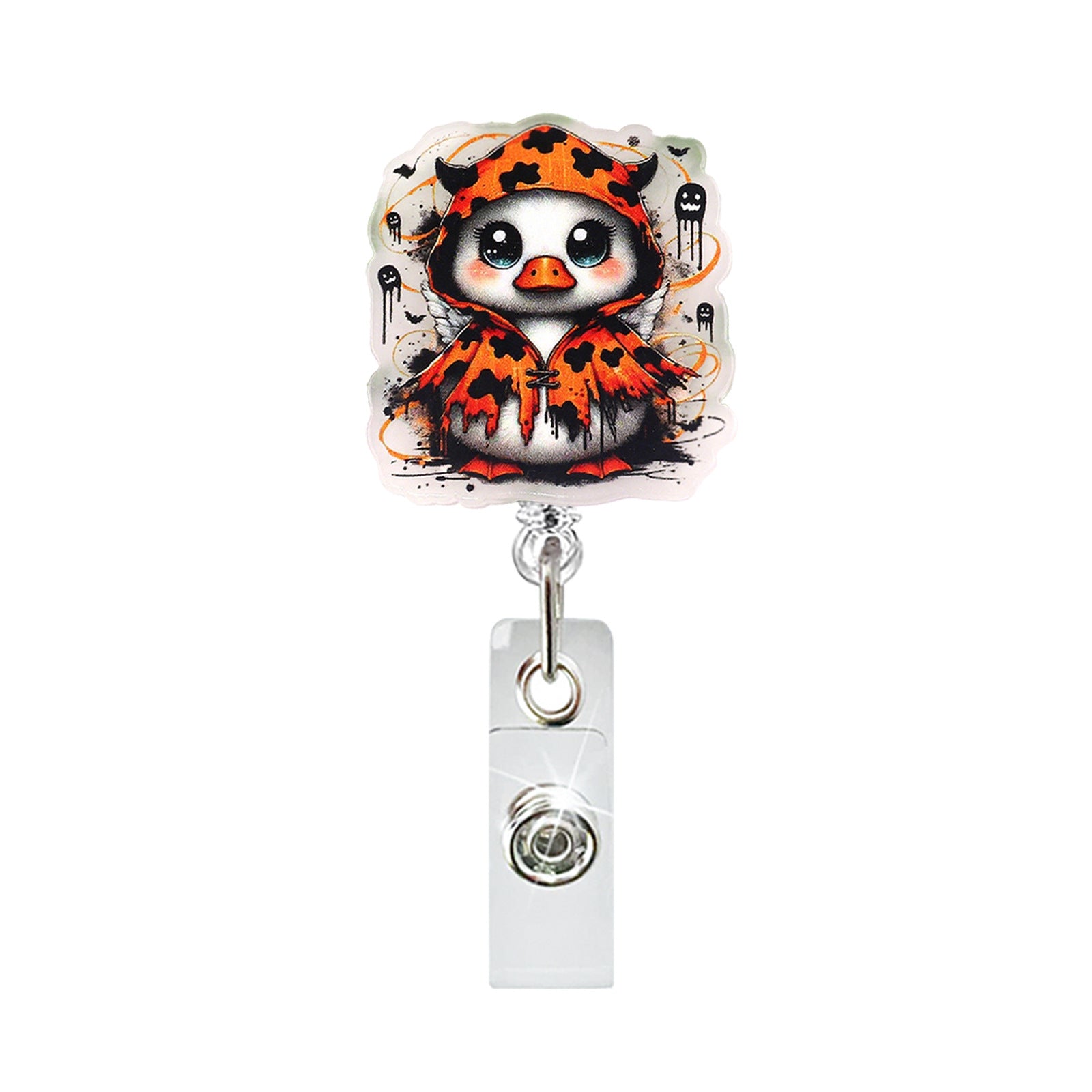 Wholesale pumpkin ghost easy pull buckle retractable rotation easy pull