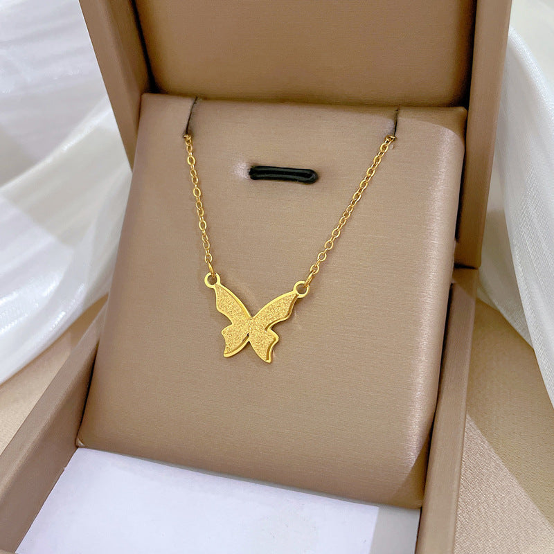 Wholesale Geometric Animal Personalized 18k Gold Plated Clavicle Chain
