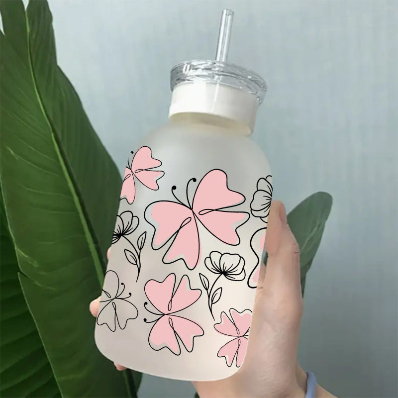 Wholesale Cartoon printing heat transfer Cup sticking 16OZ UV DTF WRAPS