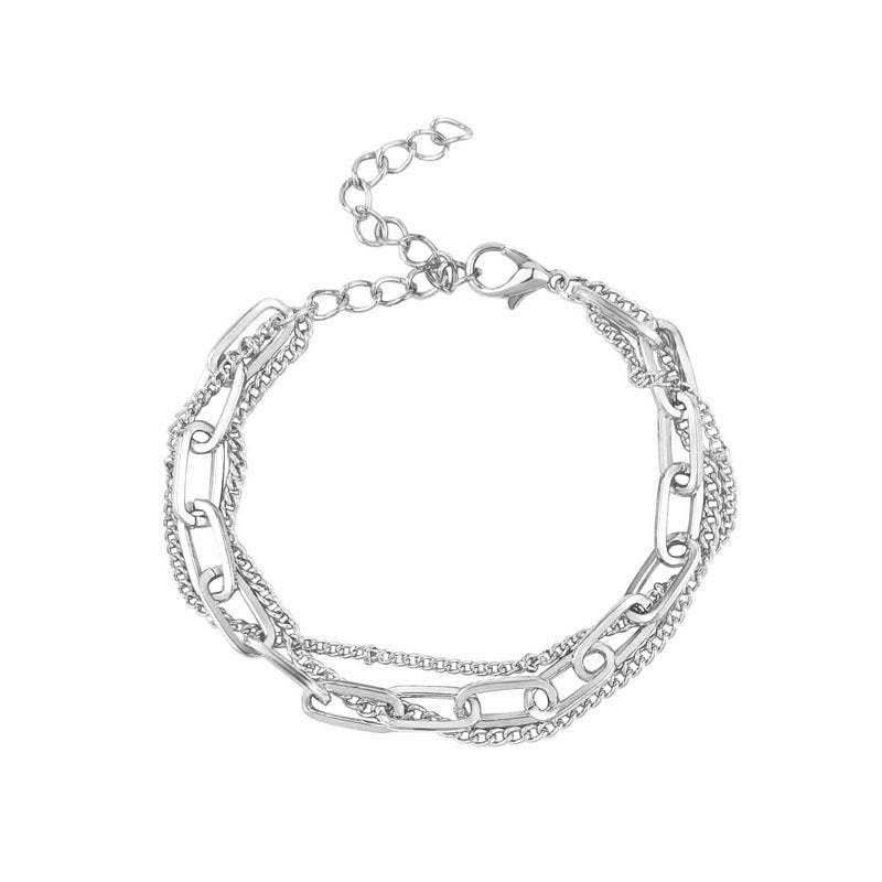 Wholesale Design gold simple multi-layer bracelet