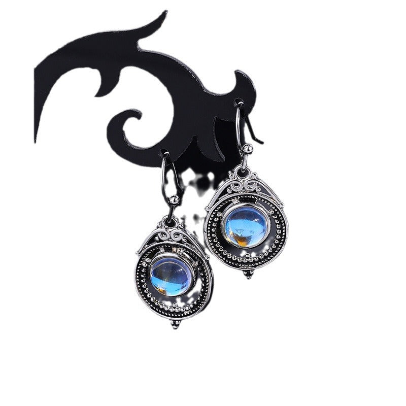 Wholesale Moonlight Stone Copper Earrings