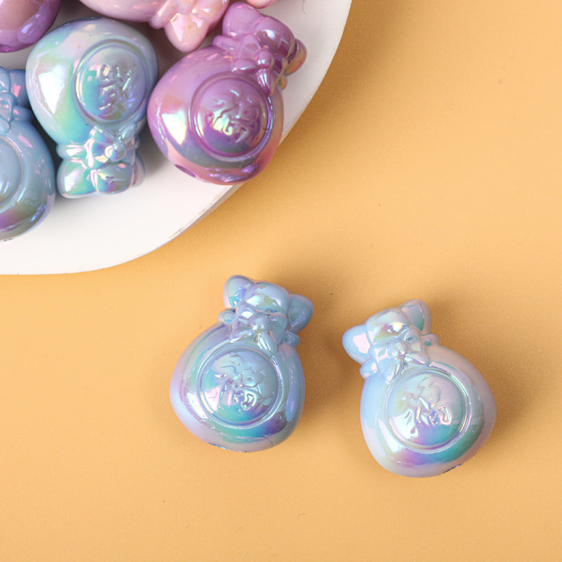 Cuentas de brocheta de bricolaje de resina de 200 piezas al por mayor