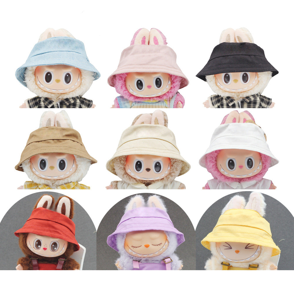 Wholesale 10CM cotton doll fisherman hat