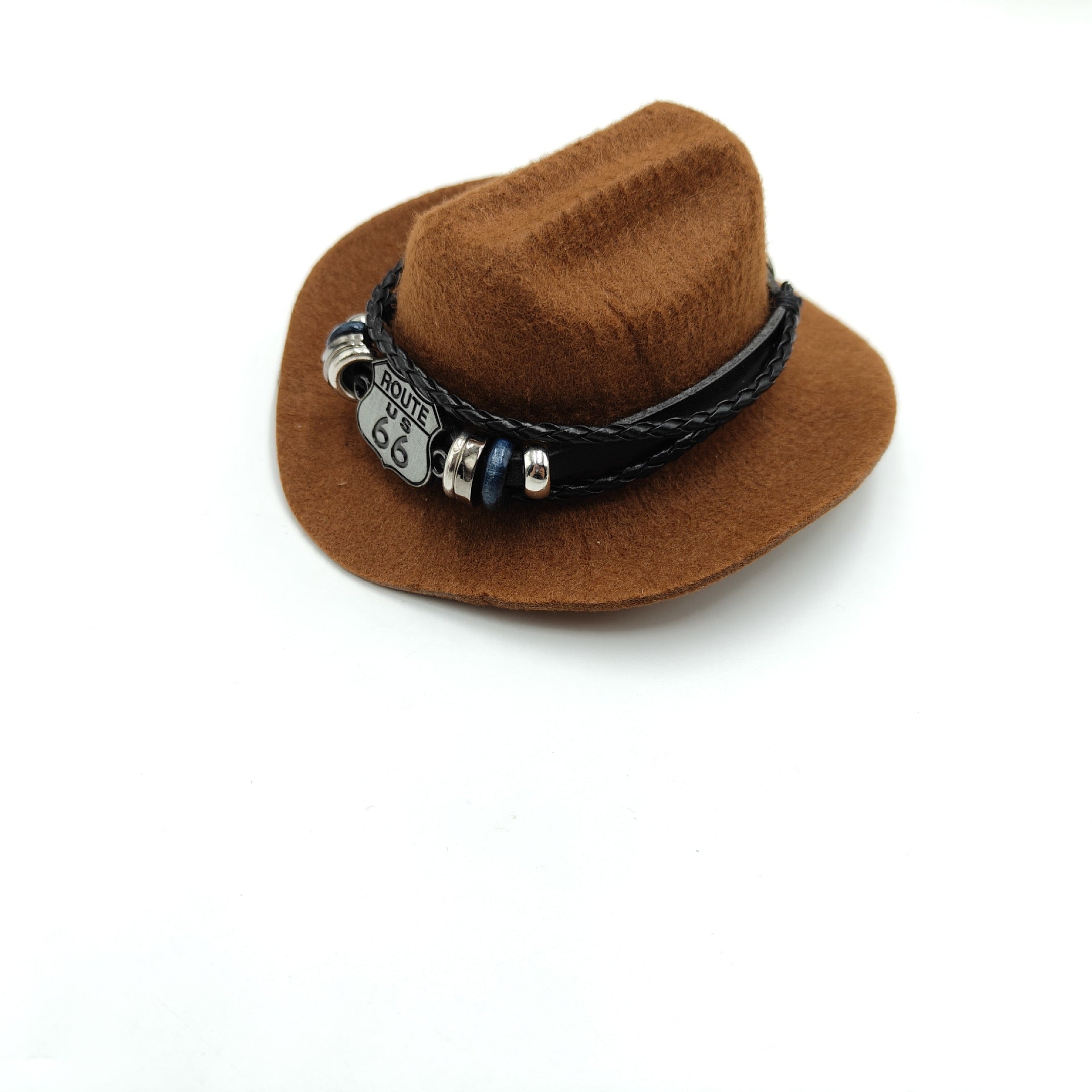 Wholesale Yama gentleman cowboy hat son mini pet hat birthday party hat weilai car 66 ornament hat