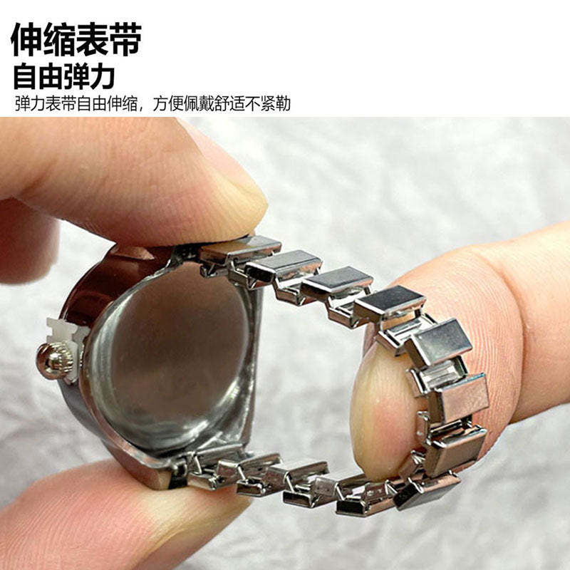 Wholesale [Ring Watch] Simple Watch Ring Jewelry