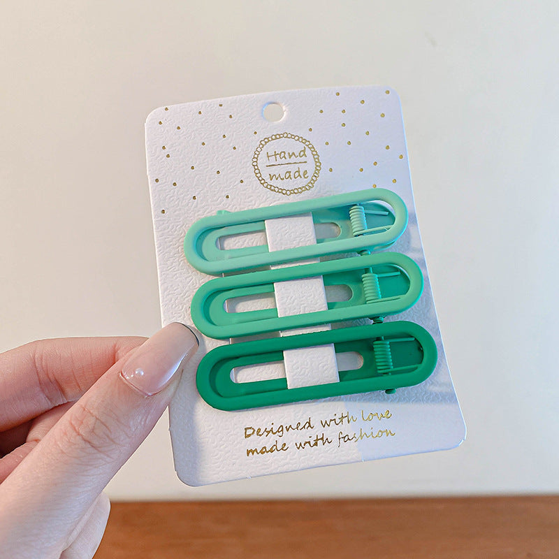 Wholesale Candy Color Metal Hair Clips