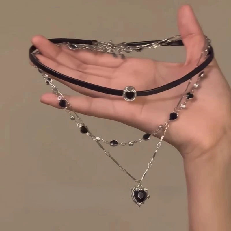 Wholesale Planet Love Butterfly Knot Diamond Pearl Bead Necklace