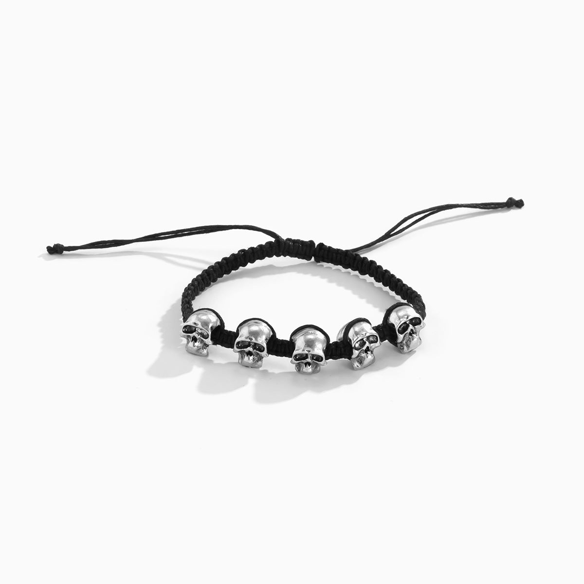 Wholesale Hip-hop Skull Men's Alloy Bracelet