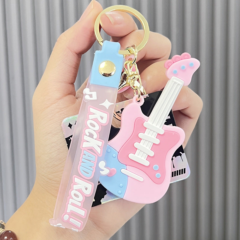 Wholesale Bass Dolls Silicone Keychain