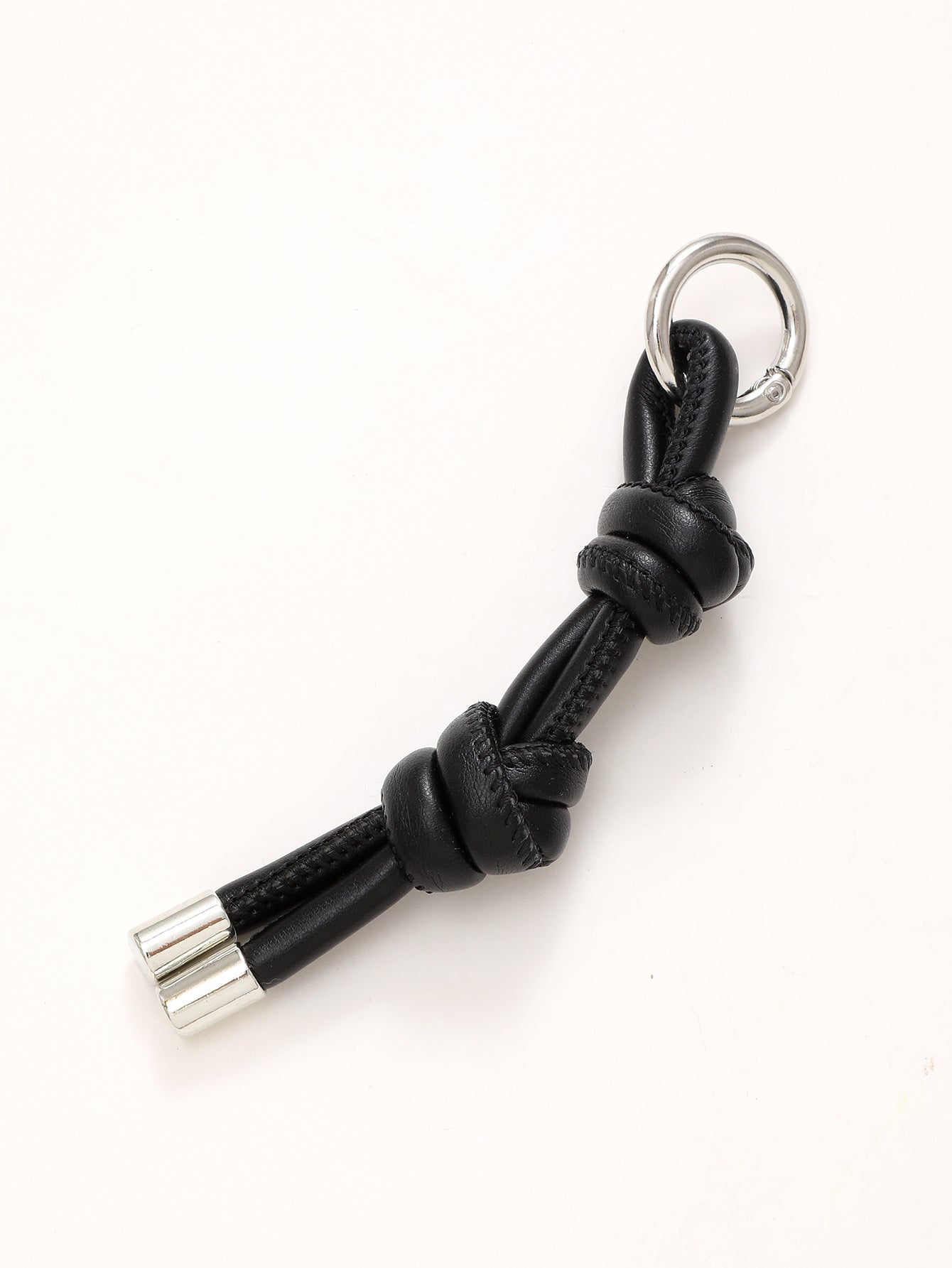 Wholesale DIY Leather Simple Candy Color Leather Rope Weaving Versatile Casual Keychains