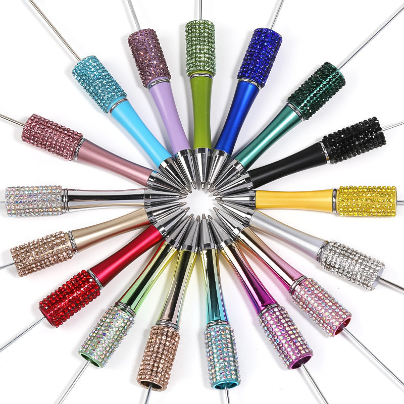 Wholesale Colored rhinestone appliqués and full rhinestone beadable pens