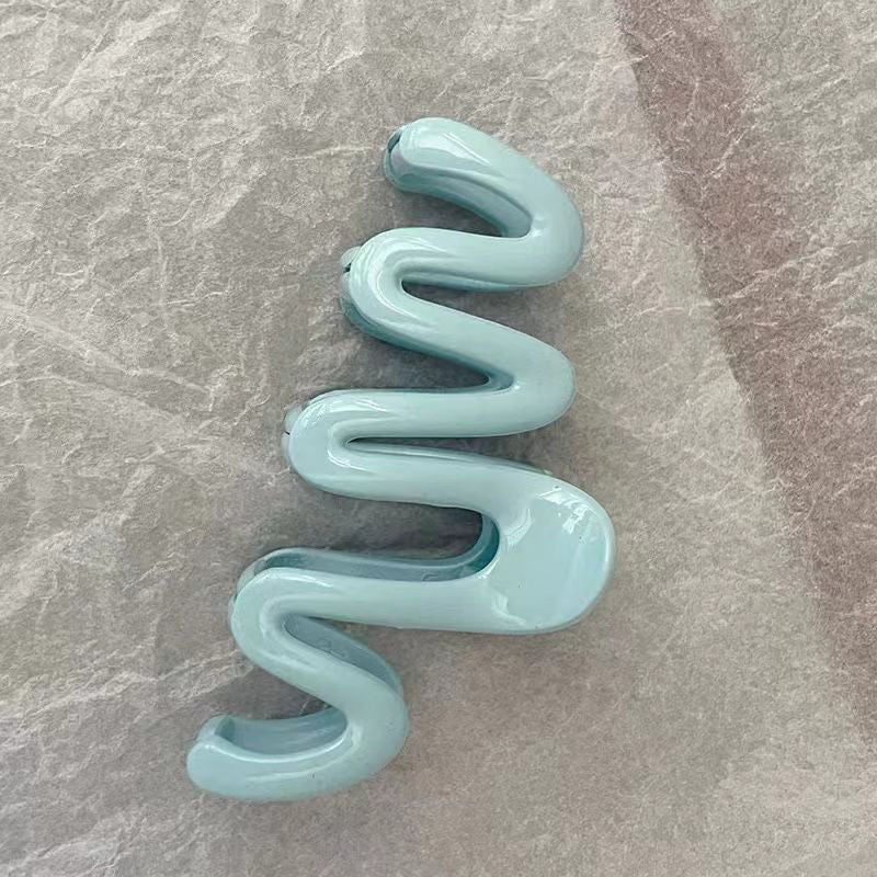Wholesale Dopamine Wavy Line Hair Clips