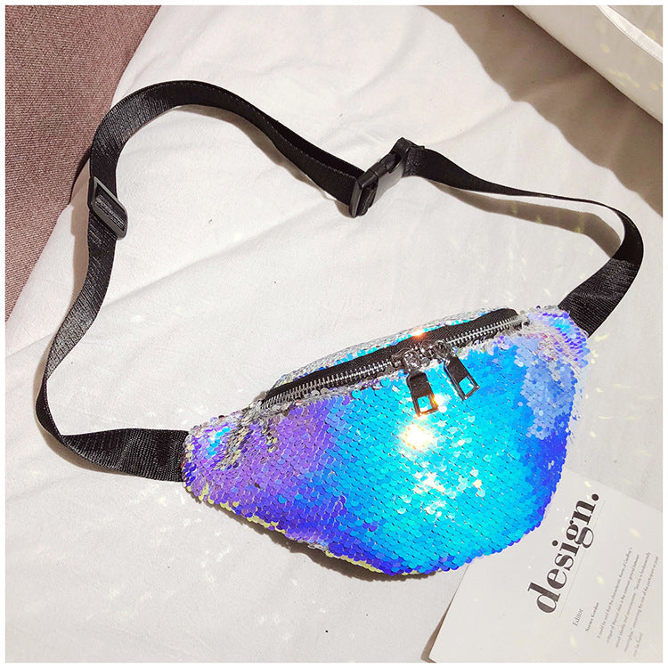 Wholesale Laser Waist Bag Multi-layer Chest Bag