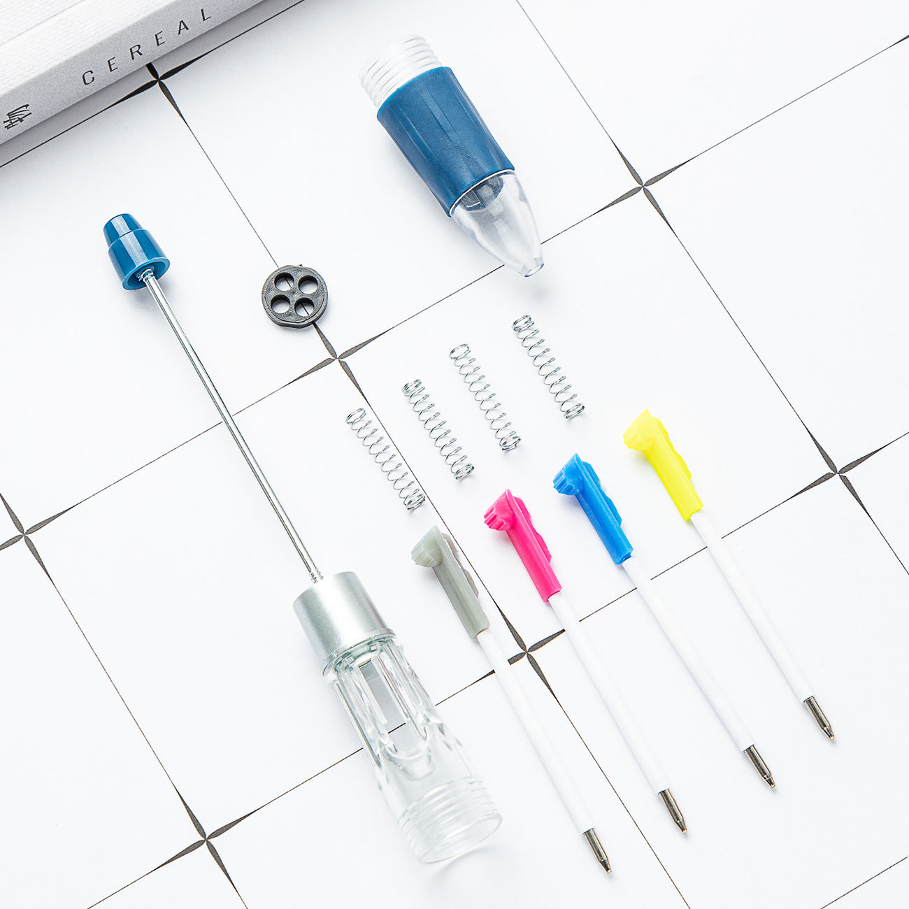 Wholesale Beadable Pens Multi-color Plastic Pens