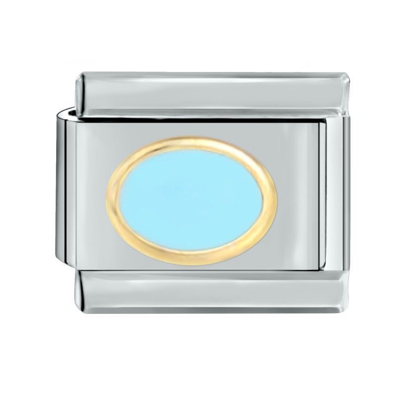 Wholesale Italian Charm Bracelet 9mm DIY Splicing and Removable Stainless Steel Funny Composable Bracelet