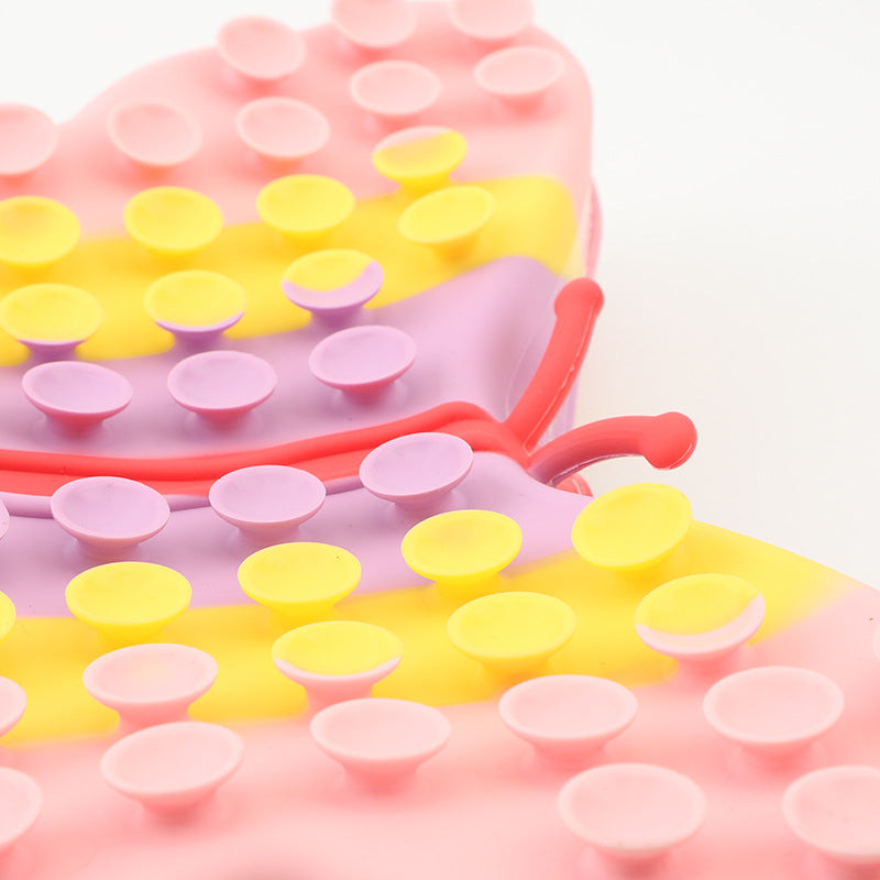 Wholesale Silicone Butterfly Satchel Pressure Reducing Toys
