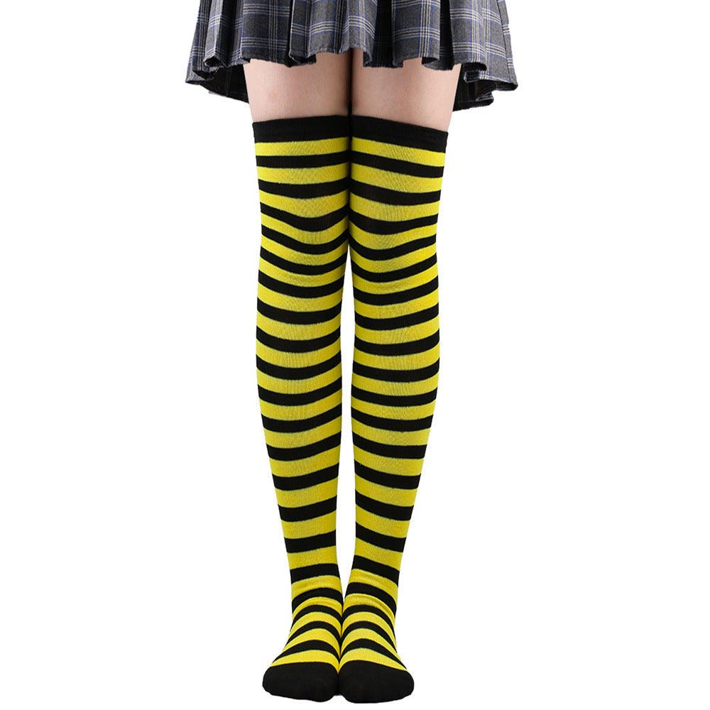 Wholesale Christmas Halloween Striped Stockings