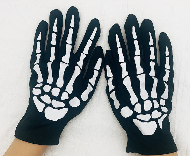 Wholesale Halloween Blood Socks Gloves Bloody Skeleton Socks