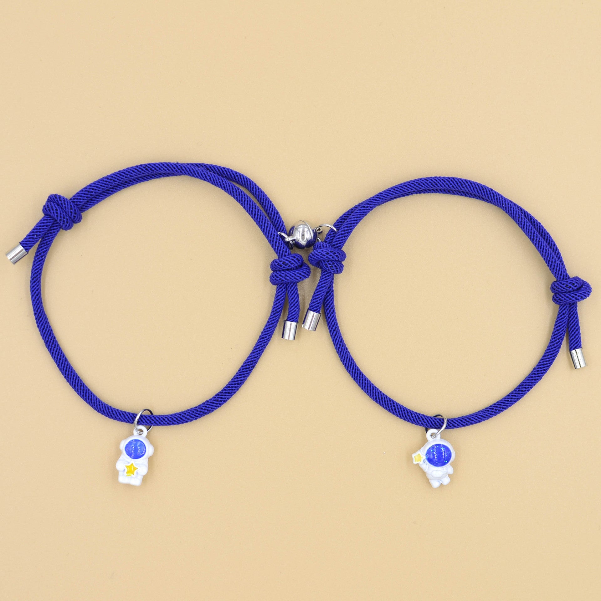 Wholesale Colorful astronaut couple commemorative bracelet