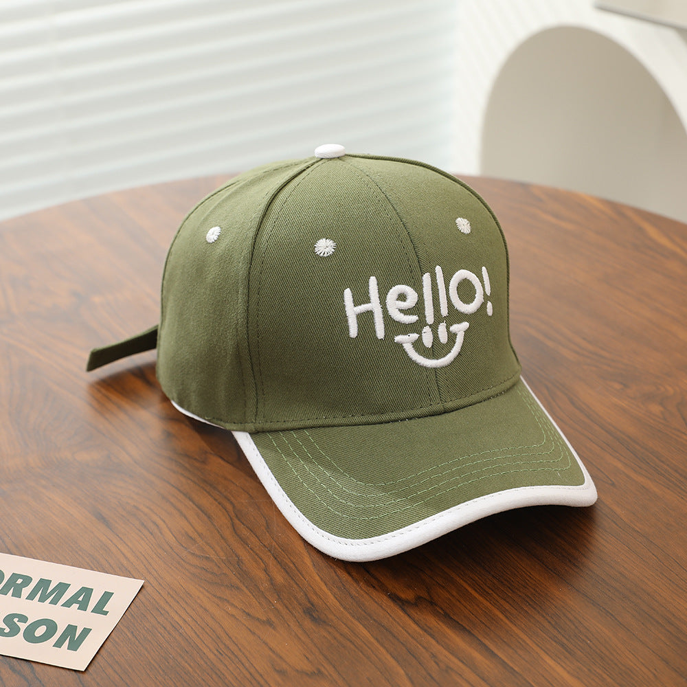 Wholesale Children's baseball cap with embroidered letters