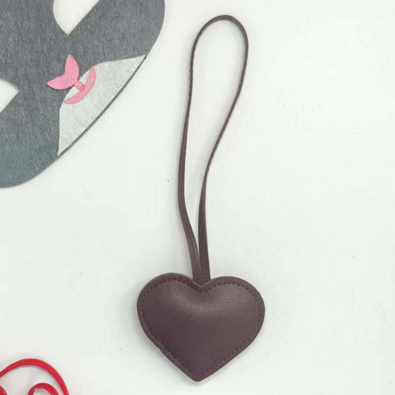 Leather cherry pendant cherry retro hanging ornaments