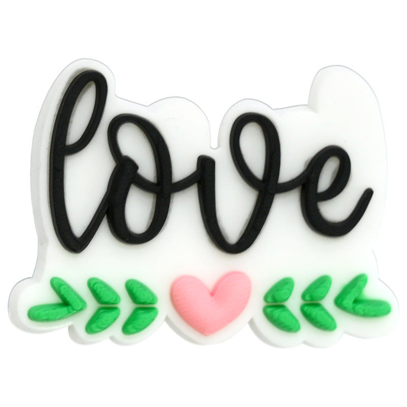 Wholesale Random 100pcs Product Valentine' s Day Beaded Accessories Focal Beads