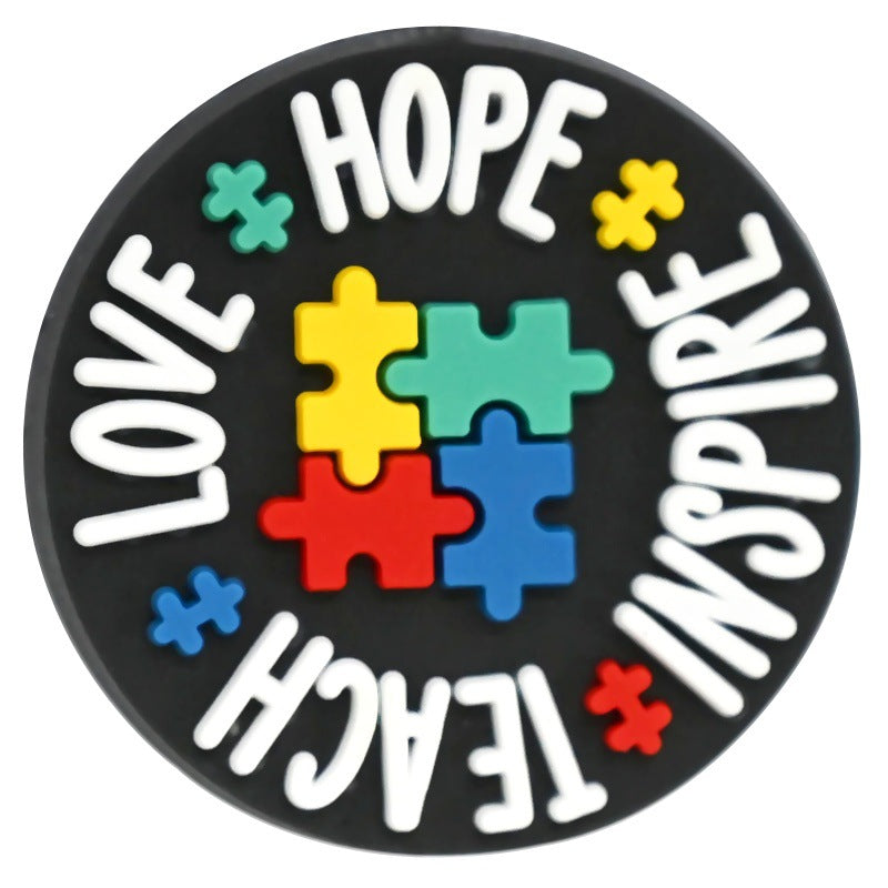 Wholesale Random 100pcs/pack  Cartoon-themed colorful high-quality student stationery beads