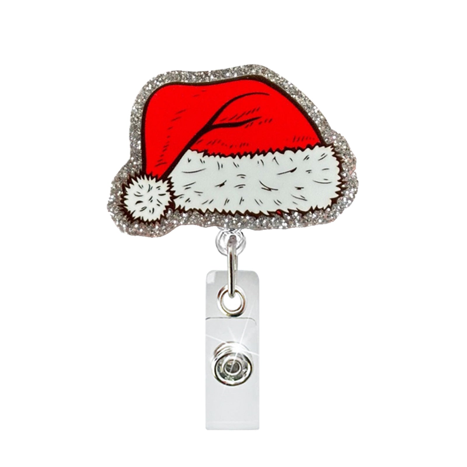 Wholesale Christmas acrylic glitter retractable pull-out