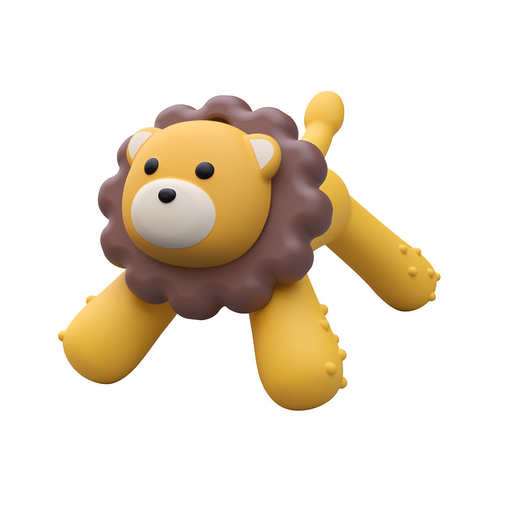 Wholesale Silicone Lion Bee Chuan Zhuan Le Baby Teething Glue