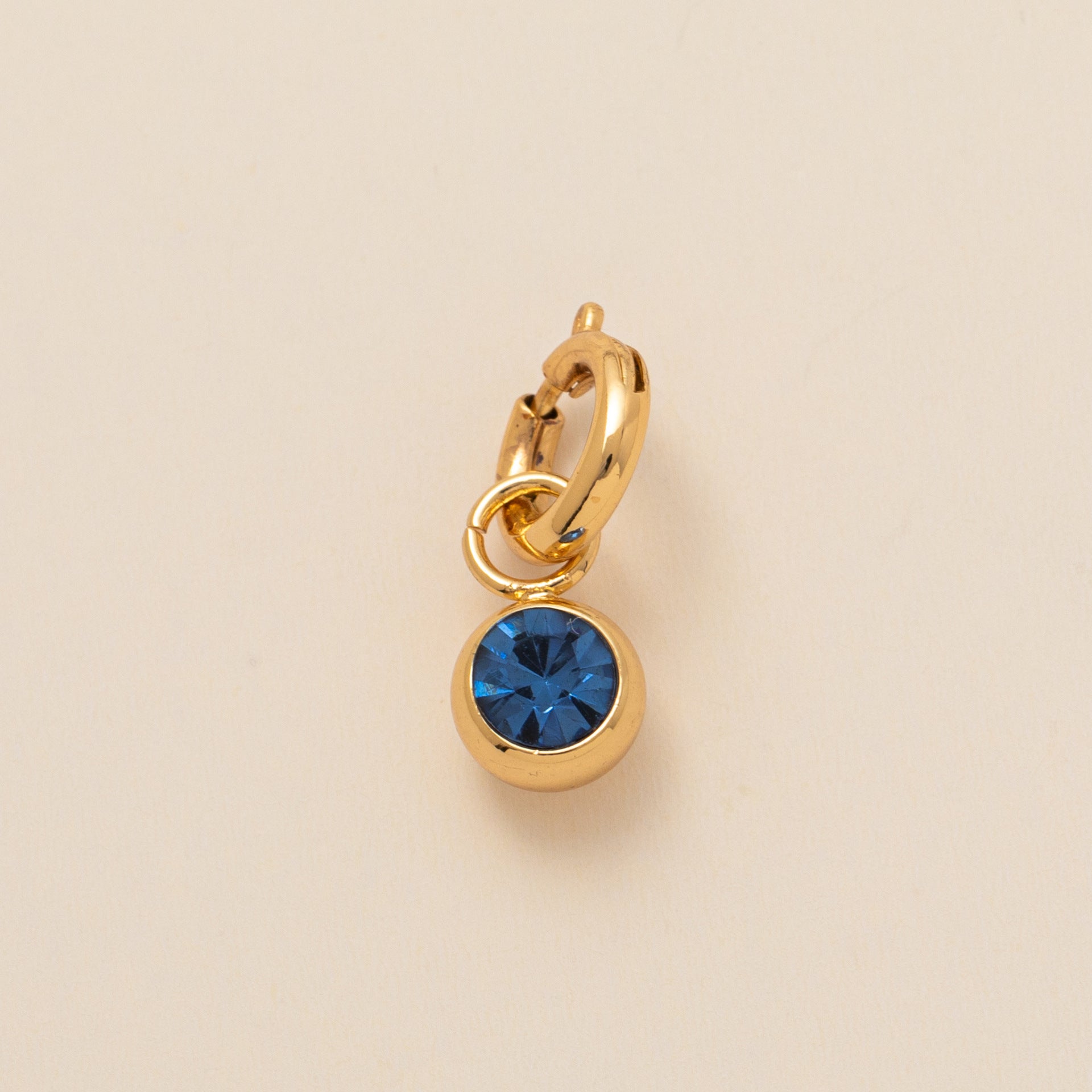 Wholesale Copper Five Pointed Star Zircon Pendant Colorful Birthstone Charm For DIY Necklace Fashion Accessory Gift