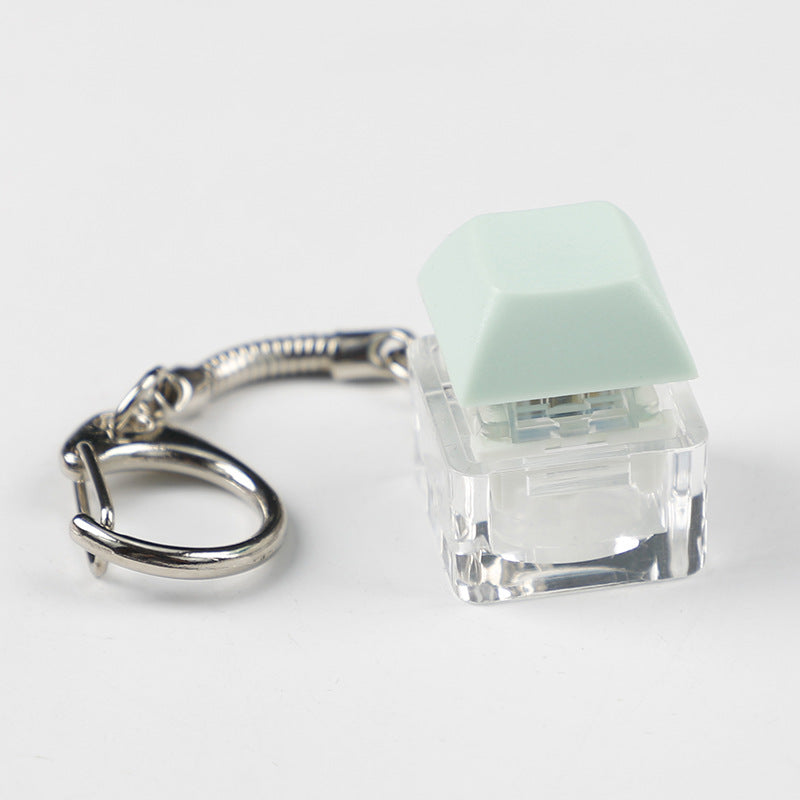 Wholesale Acrylic Decompression Mechanical Keyboard Axis Tester Fidget Keychains