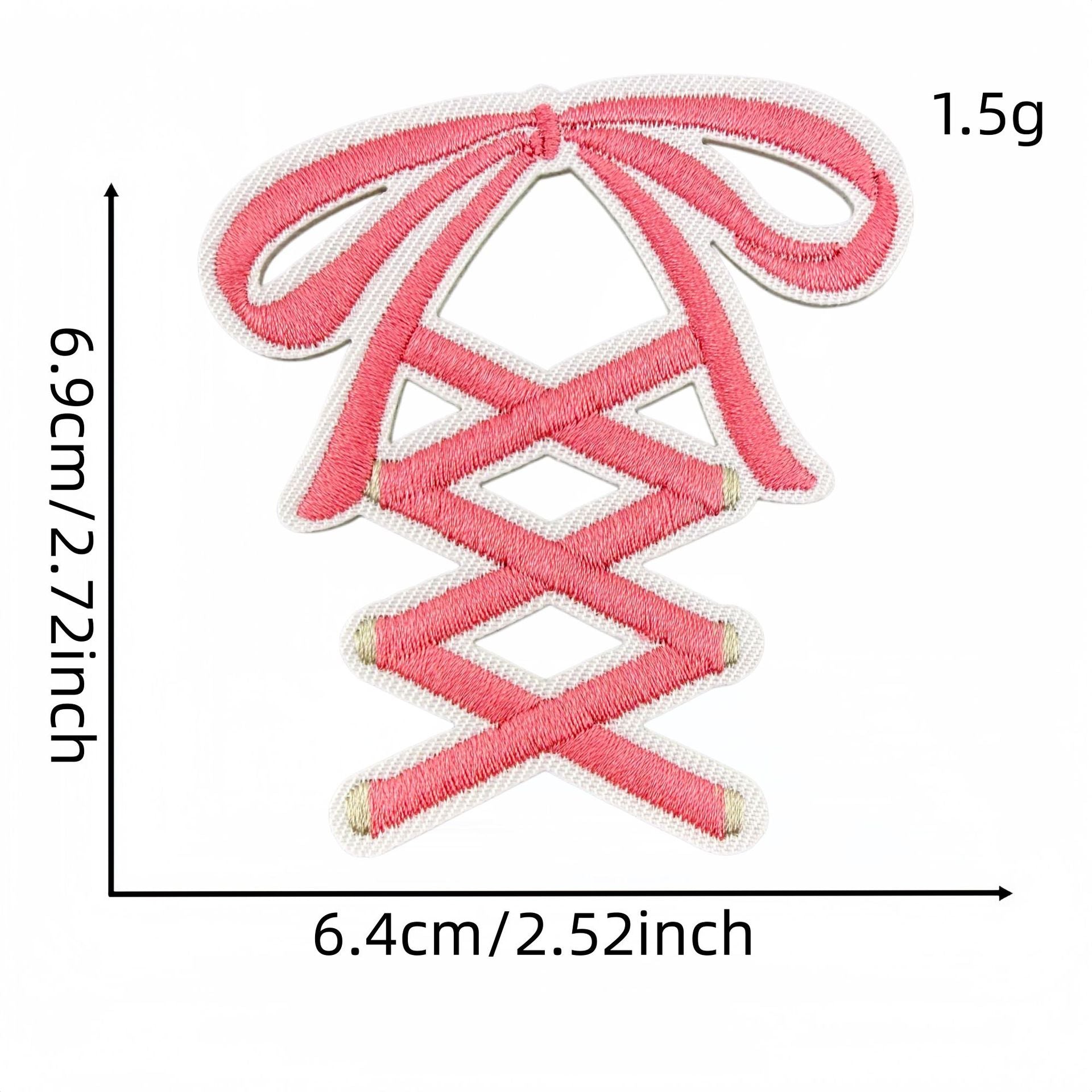 Wholesale Y2K Black Pink Urban Cool Embroidered Patch Set 27Pcs Skull Heart Butterfly DIY Decorative Patches For Clothes Bags Fashion Accessory Gift Resale