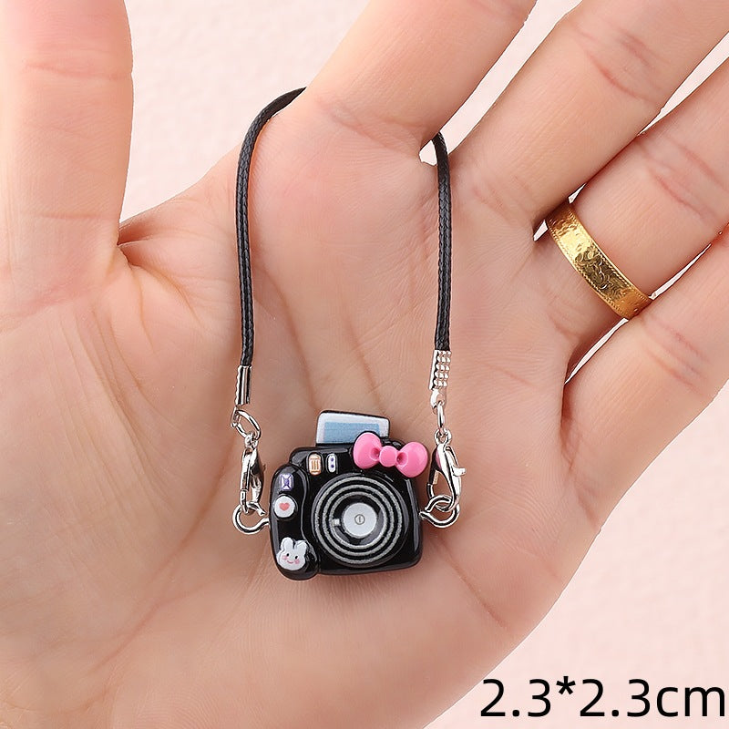 Wholesale Retro Camera Black and White Bag Neck Strap Accessory