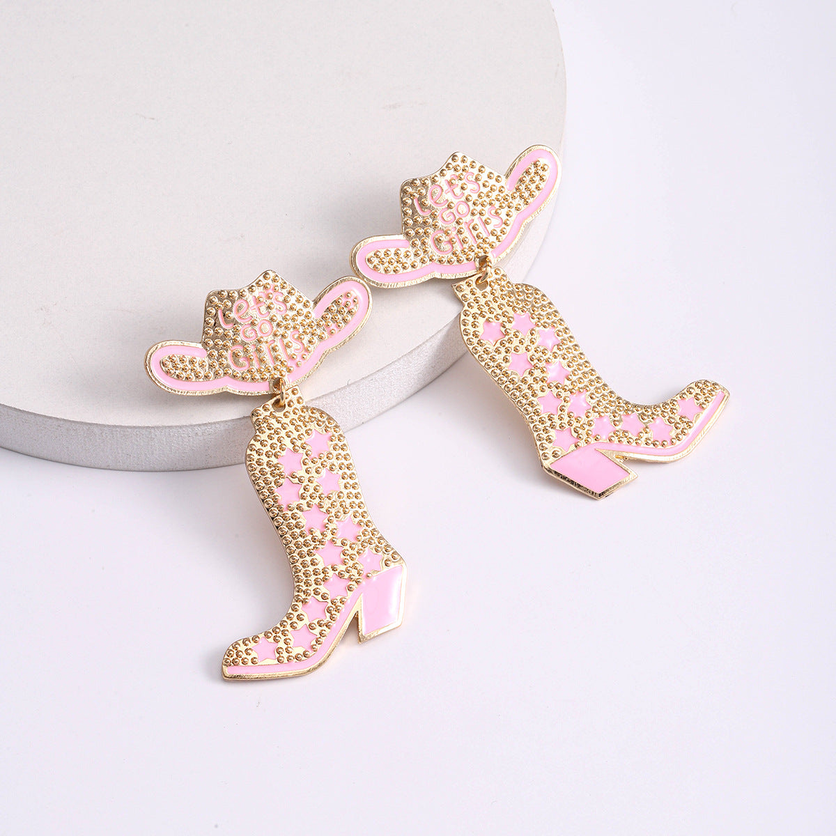 Wholesale Western Cowboy Hats, Boots, Alloy Earrings