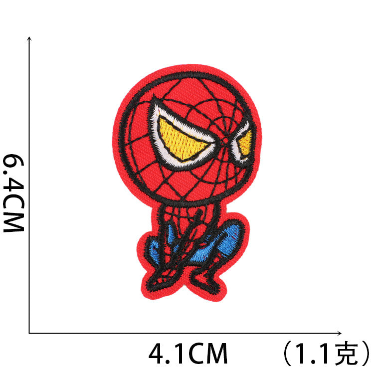 Wholesale Polyester Cartoon Embroidered Patch Iron On Dinosaur Badge For Clothing OLY Exclusive