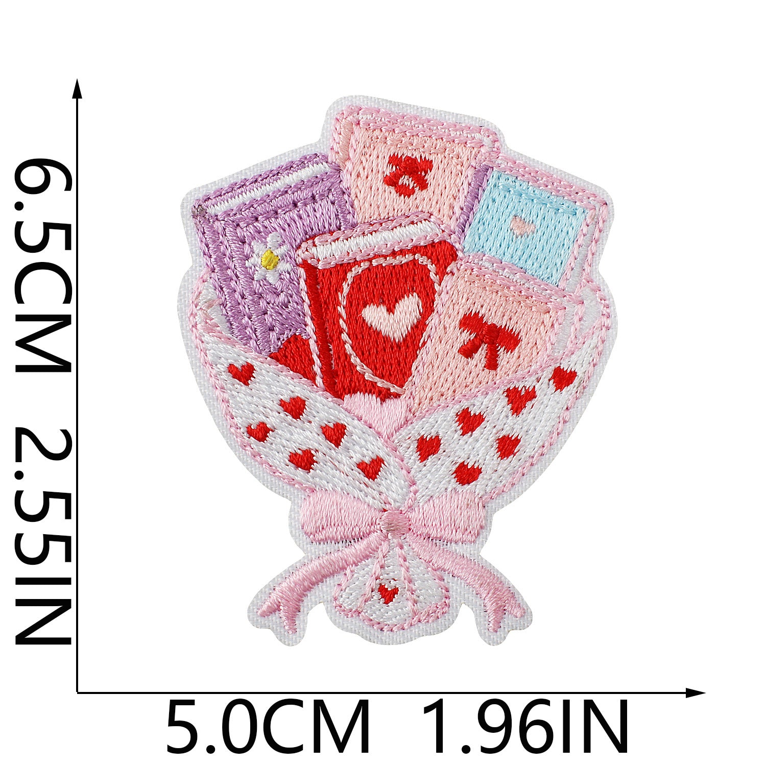 Wholesale Iron On Embroidered Patch Bear Book Design For Bags And Clothing Chic Boutique Craft