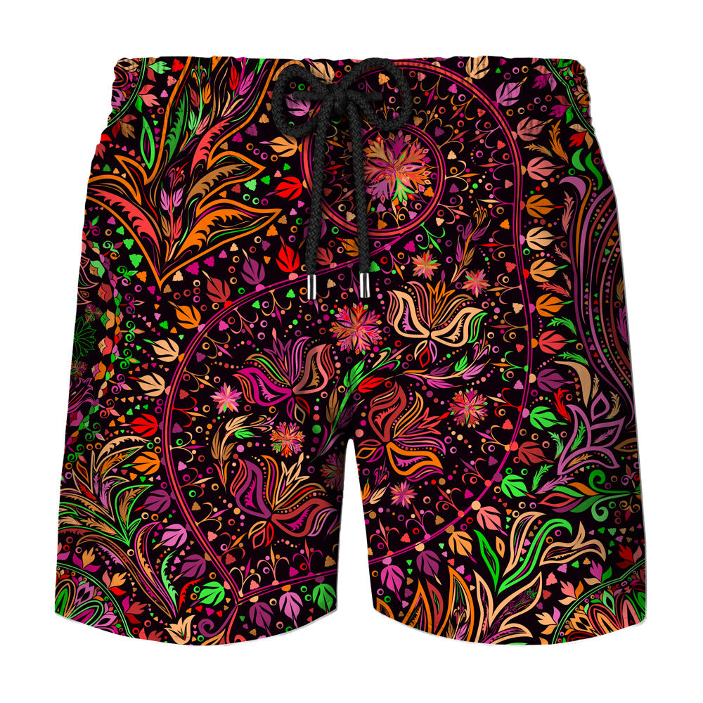 Wholesale Seaside Hawaiian Style Casual 3D Printing Men's Shorts