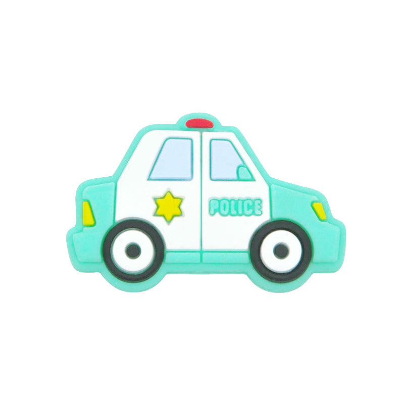 Cuentas de silicona de forma al por mayor 100pcs de la policía de la policía