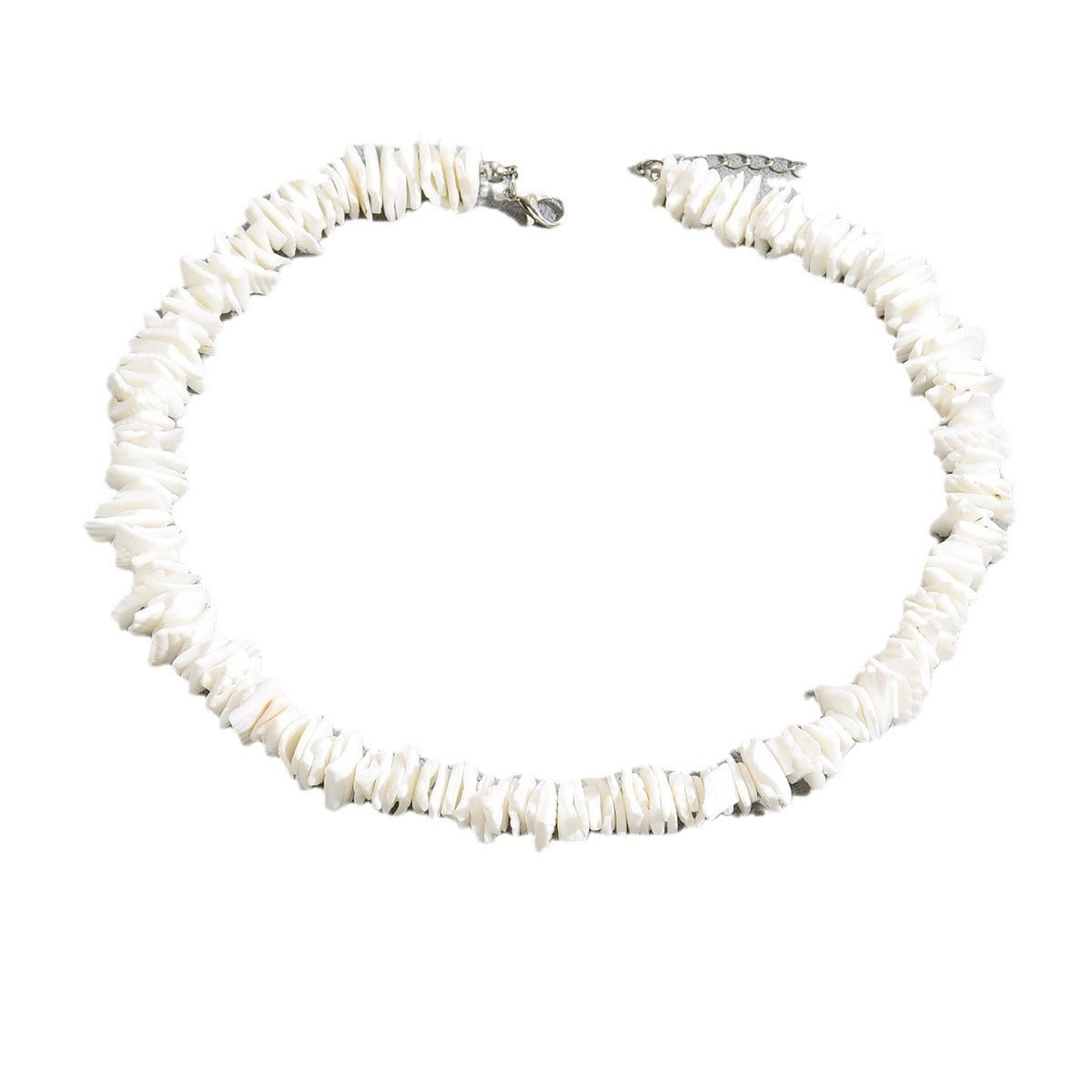Wholesale Simple Irregular Personality Natural Pearl Shell Collarbone Chain Versatile Necklaces