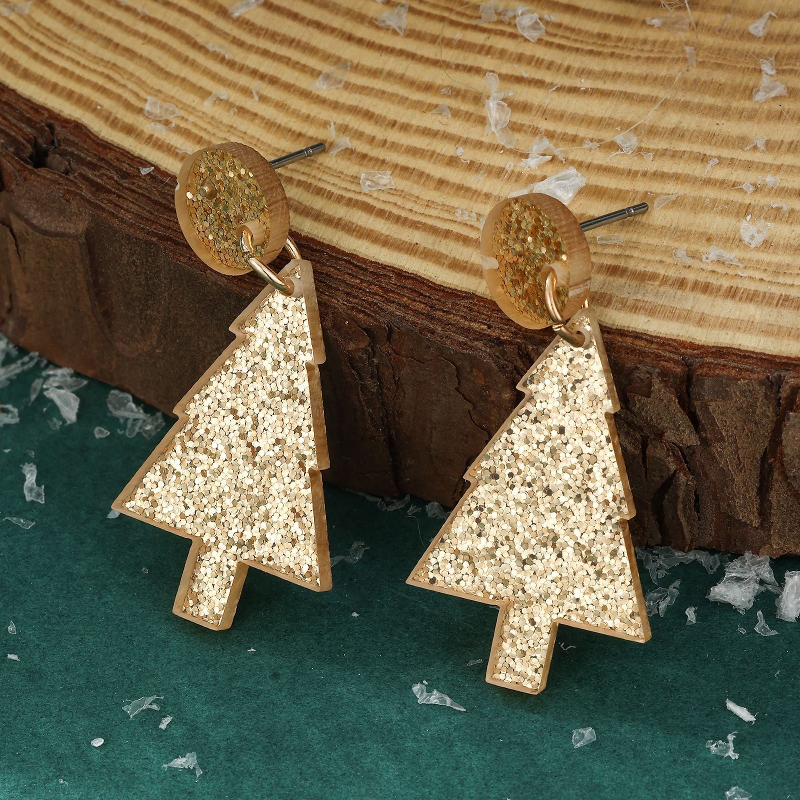 Wholesale Christmas Santa Snowman Bell Earrings For Women Zinc Alloy Party Wear Fashion Accessory
