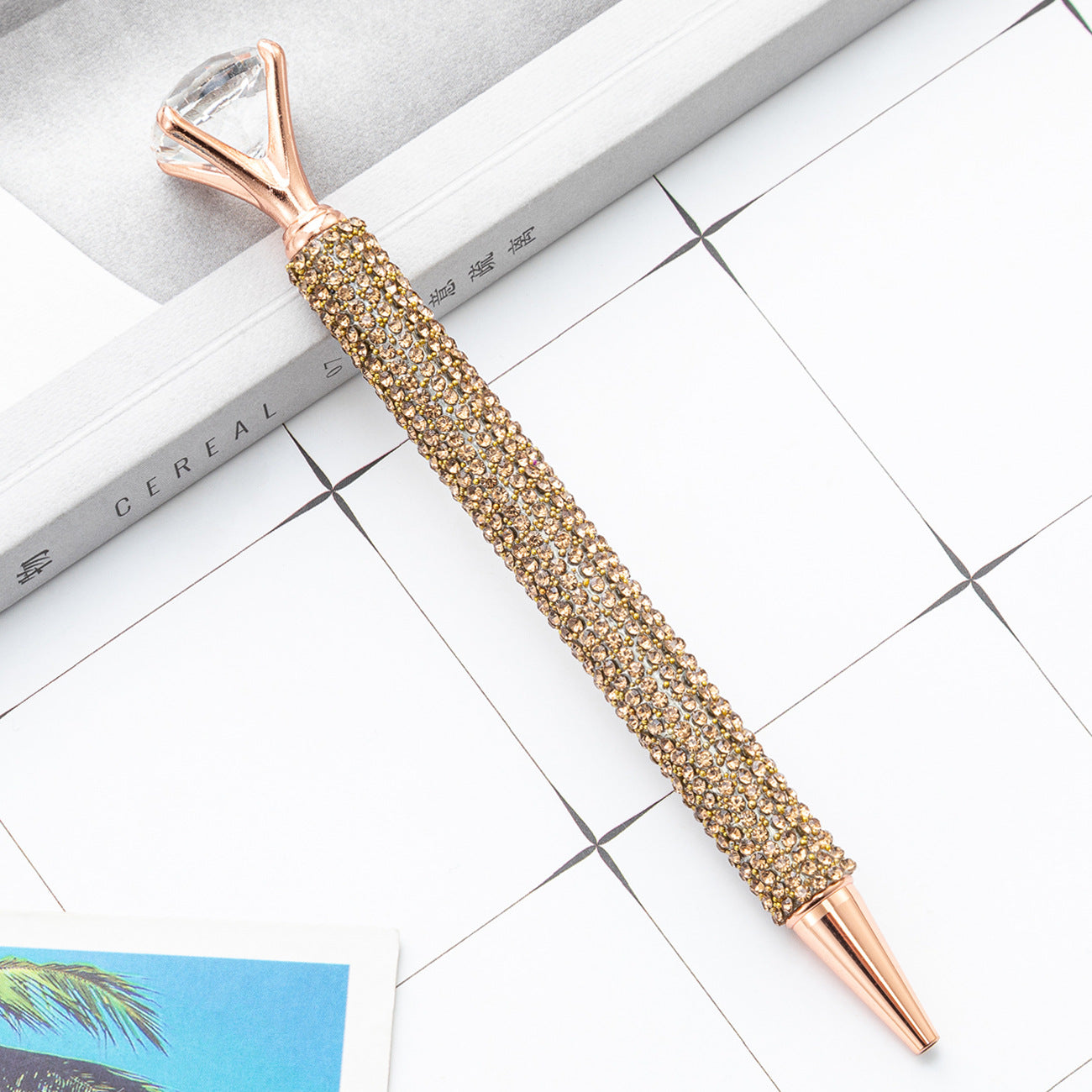 Bolicón de bolsas de diamante grande de metal al por mayor