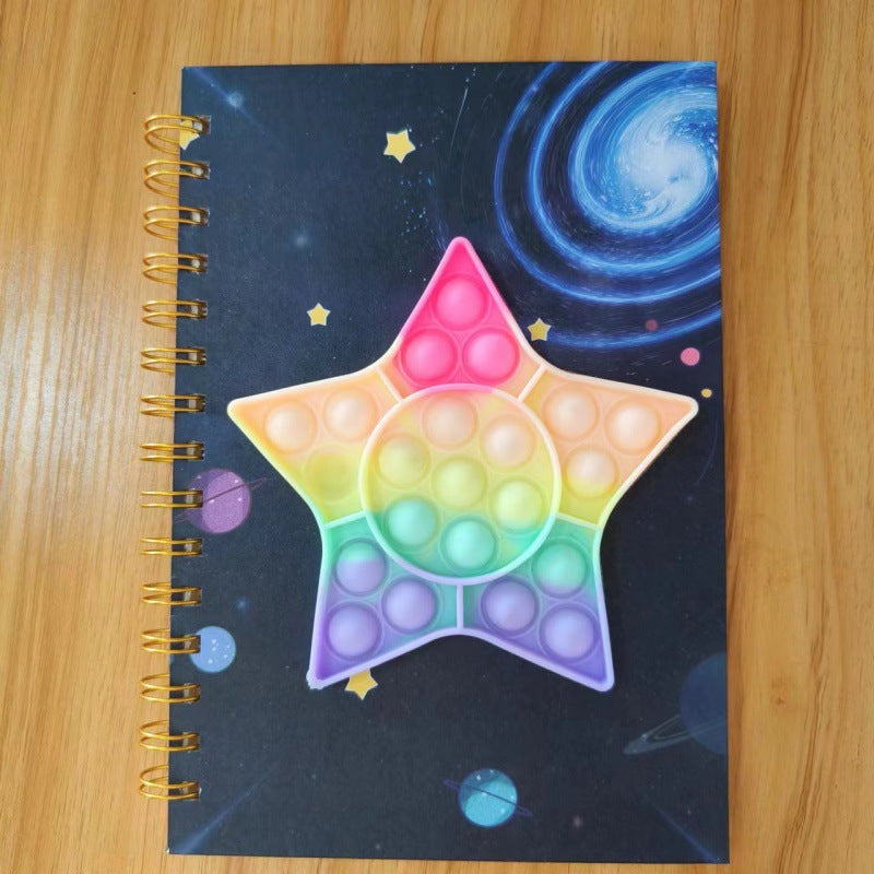Wholesale cute cartoon coil notebook decompression notebook