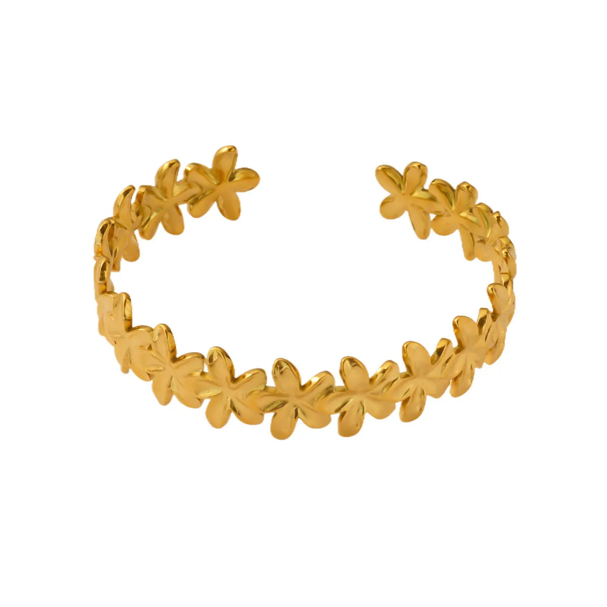 Wholesale personality exaggerated opening Stainless steel bracelet wide version jewelry