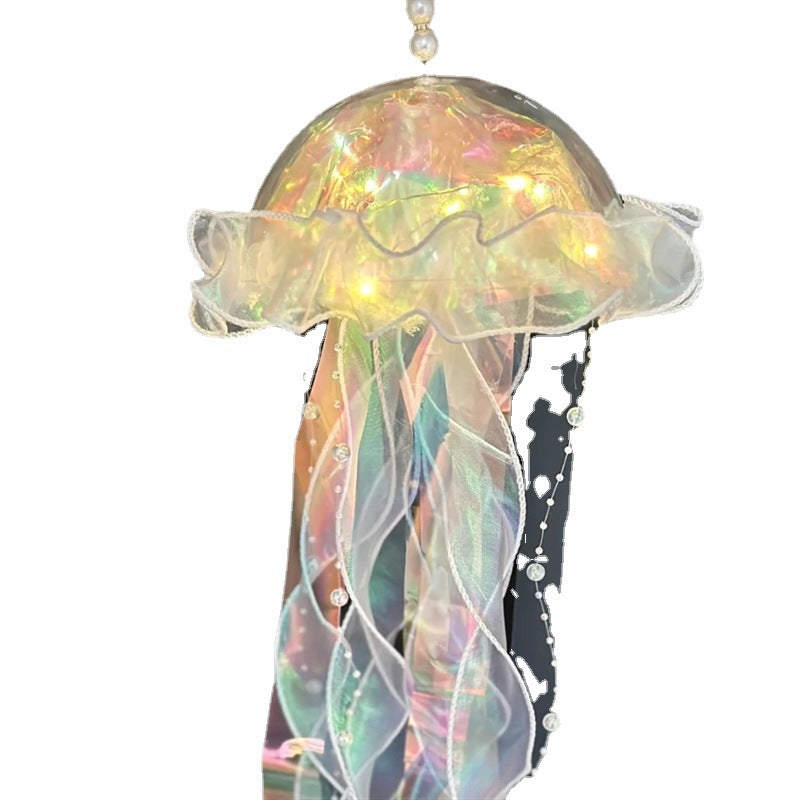 Wholesale Luminous Jellyfish Lamp Toy Portable Lantern Room Decorations