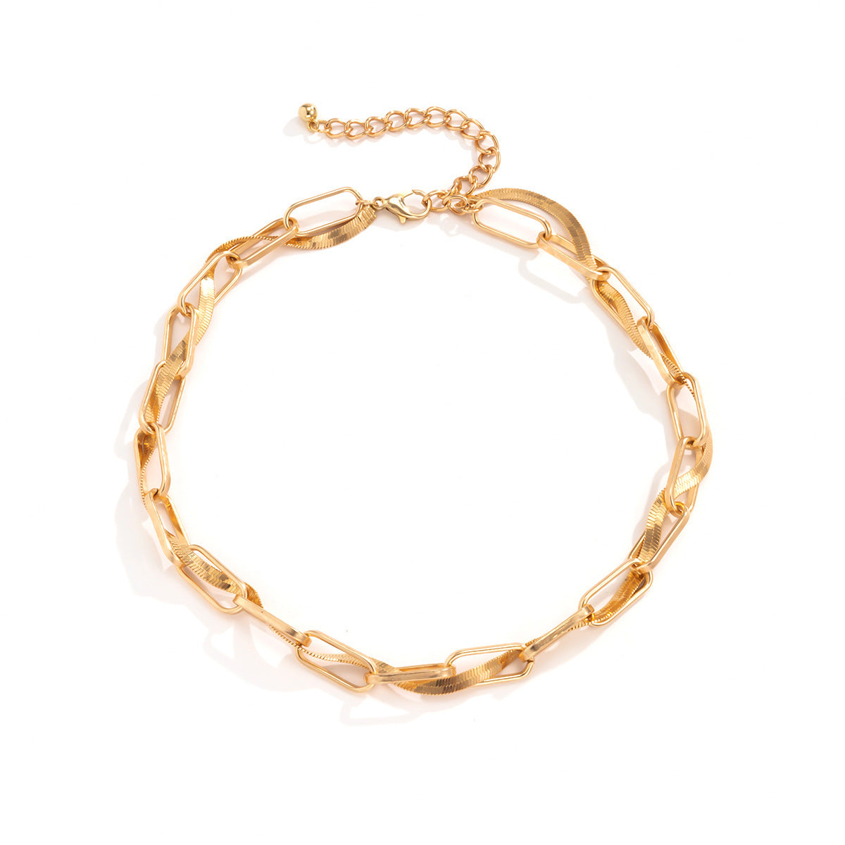 Wholesale Alloy Hip Hop Hollow Chain