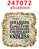 Wholesale Random 30pcs Western style leopard print letter cartoon Acrylic Flatback