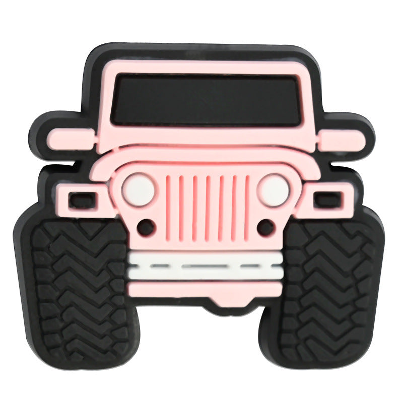 Wholesale Random 100pcs/pack  Off road vehicle series cartoon bead   Focal Beads