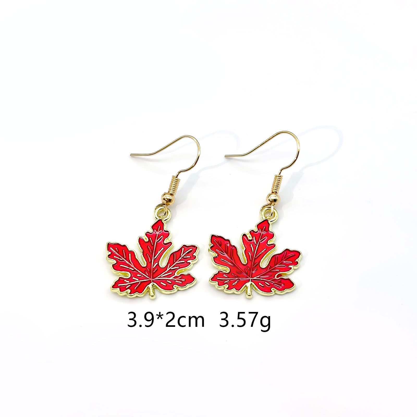 Wholesale Thanksgiving Earrings With Cartoon  Maple Leaf Sunflower Pumpkin Design Zinc Alloy Fall Harvest Jewelry Accessory For Parties