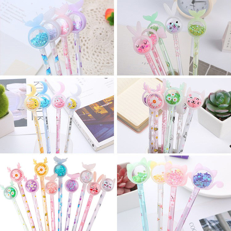 Wholesale Plastic Neutral Pen Black Water Pen