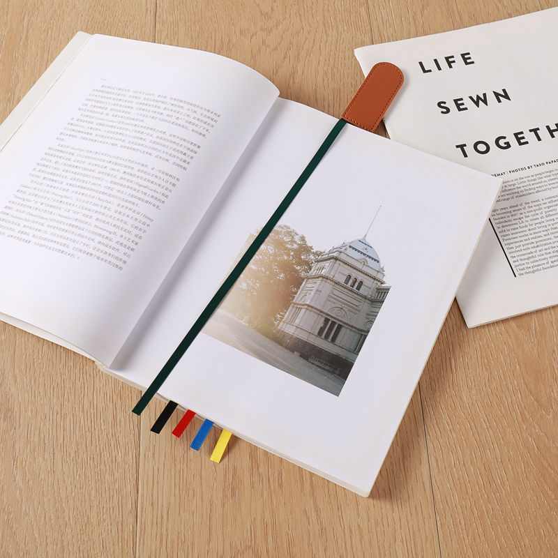 Wholesale Creative Color Book Page Folder Student Reading Mark Five Color Ribbon Page Folder Tassel Bookmark